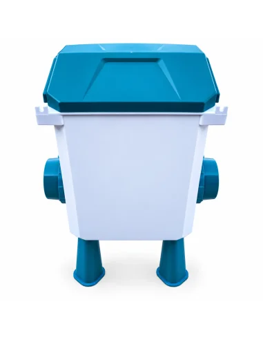Hrănitoare 12 kg pentru găini – vedere din spate