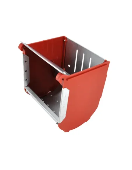 Set 10 hrănitori iepuri 12 cm | montaj exterior | adapatoare.ro