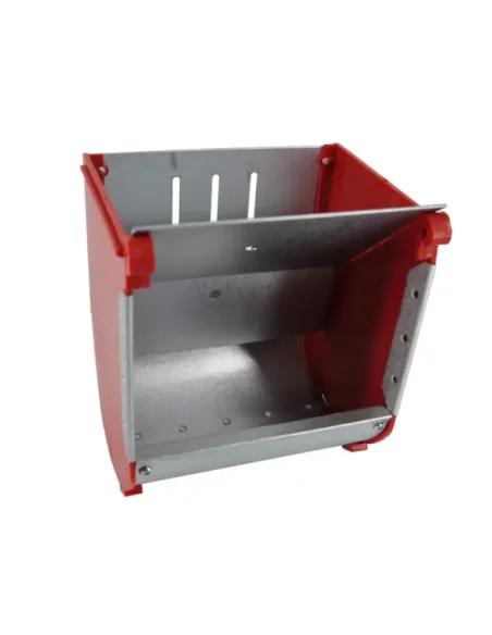 Set 10 hrănitori iepuri 12 cm | montaj exterior | adapatoare.ro