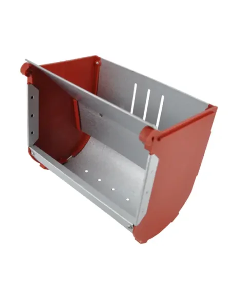 Set 10 hrănitori iepuri 15 cm | montaj exterior | adapatoare.ro