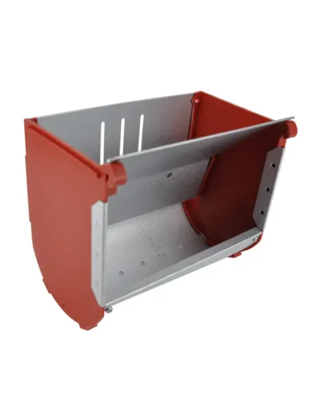 Set 10 hrănitori iepuri 15 cm | montaj exterior | adapatoare.ro