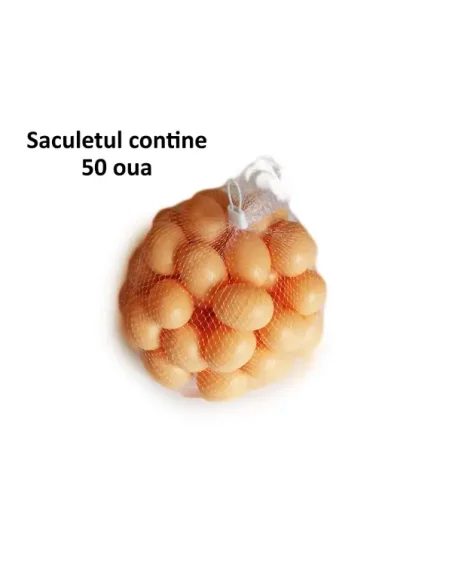 Oua false 50 buc / set , din plastic