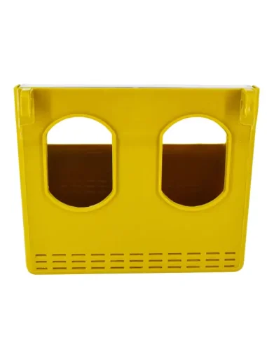 Hranitoare pentru porumbei la set de 10 buc Tehno Ms, doua compartimente