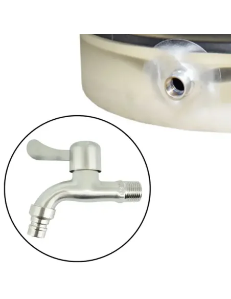 Canea din inox pentru butoaie V2 | Adapatoare.ro Canea din inox pentru butoaie V2 | Adapatoare.ro