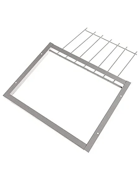 Ușă porumbei 40 cm cu bare metal – intrare controlată volieră