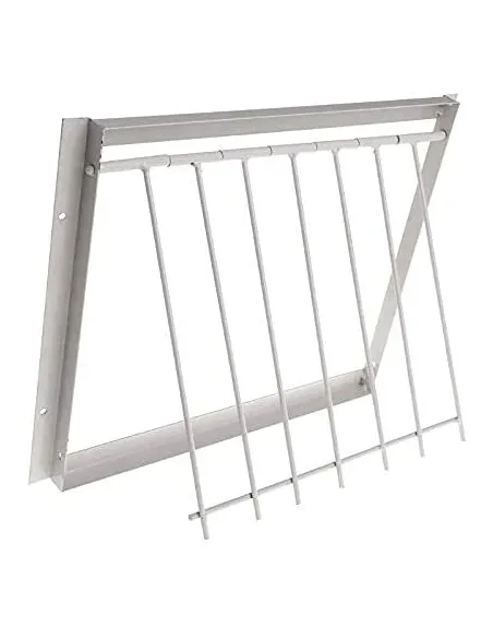 Ușă porumbei 40 cm cu bare metal – intrare controlată volieră