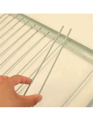 Ușă porumbei 40 cm cu bare metal – intrare controlată volieră