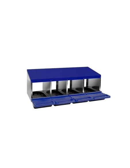 Cuibar pentru gaini cu 4 compartimente