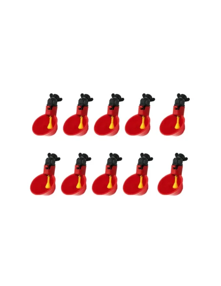 Set 6 adăpătoare automate pentru păsări si găini – cu piuliţă