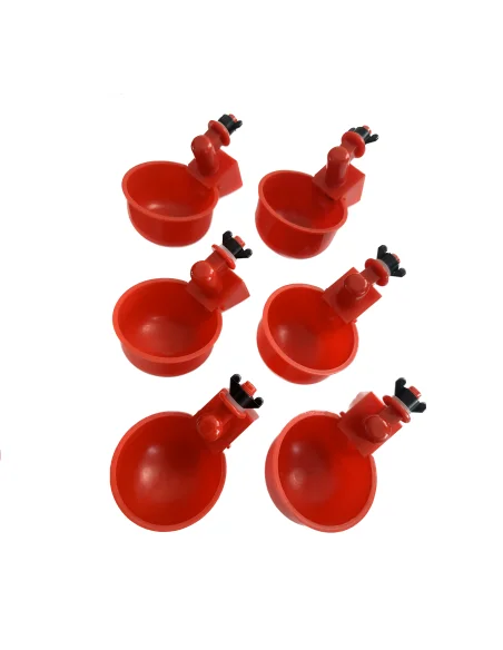 Set 6 Adăpătoare Automate pentru Păsări și Găini cu Piuliță | Adapatoare.ro Set 6 Adăpătoare Automate pentru Păsări și Găini cu Piuliță | Adapatoare.ro