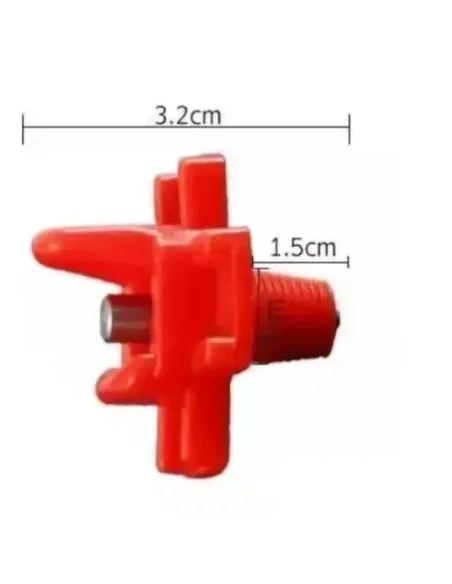 Set 10 adăpători suzetă (niplu) pentru găini și păsări | adapatoare.ro