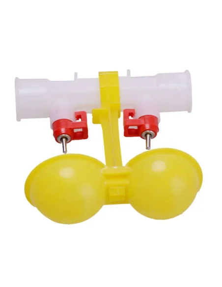 Set 10 adăpători duble pentru păsări | țeavă 20 mm | adapatoare.ro