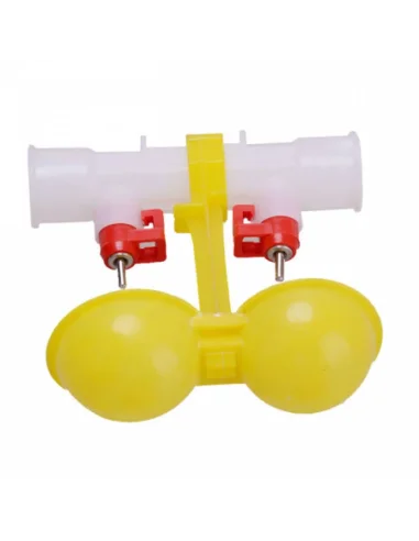 Set 10 adăpători duble pentru păsări | țeavă 20 mm | adapatoare.ro