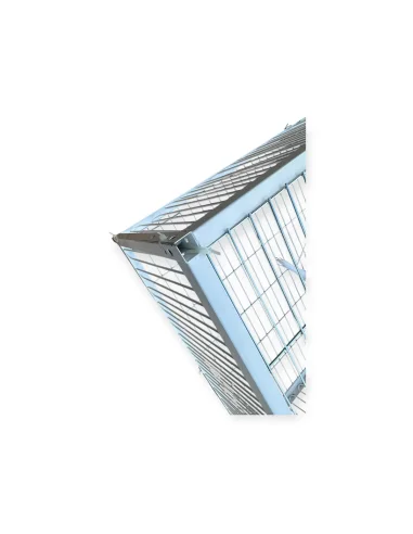 Cușcă capcană păsări 90×60 cm cu pereți mobili | Adapatoare.ro