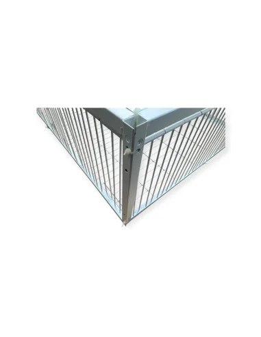 Cușcă capcană păsări 90×60 cm cu pereți mobili | Adapatoare.ro