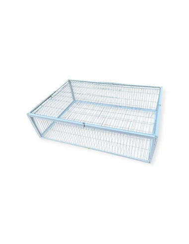 Cușcă capcană păsări 60×40 cm cu pereți mobili | Adapatoare.ro