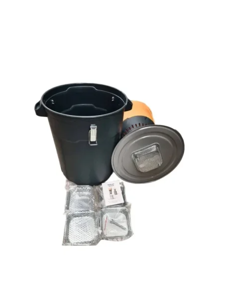 Moară de cereale Holz Mill 50 L – 1,3 kW, 19 000 RPM – măcinare porumb, grâu, ovăz