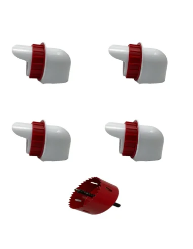 Pachet Promo: 4 Hrănitoare + 10 Adăpători Automate pentru Păsări / Găini