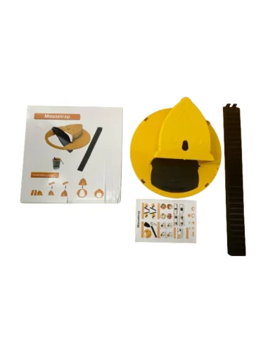 Capcana pentru soareci cu prindere pe galeata, reutilizabila si fara otravă