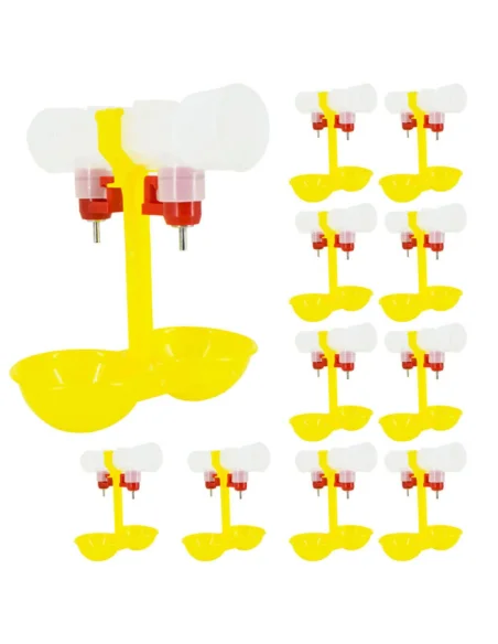 Adapatoare dubla pentru pasari  (SET 10 BUC)